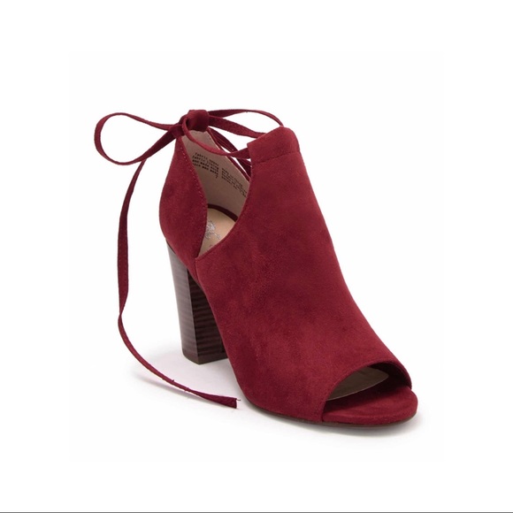 B C Footwear Shoes - Vegan Block Heel Bootie in Brick